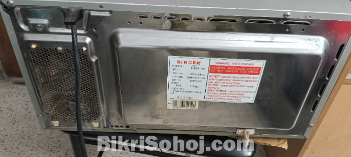 Singer convention microwave oven sell hobay